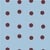Blue Maroon Polka Dot