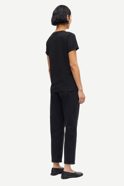 Camino t-shirt ss 6024 Black | Samsøe Samsøe®