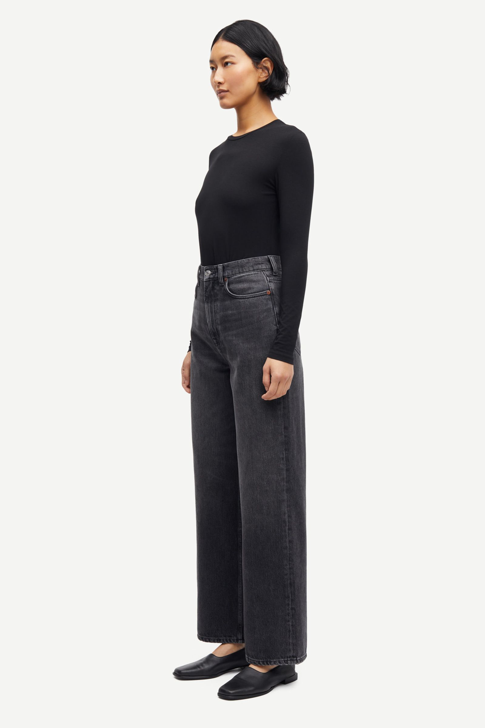 売れ筋商品|||サムス サムス Tシャツ レディース トップス ESTER - Long sleeved top - black Women's long sleeve T-shirts | Stradivarius Worldwide