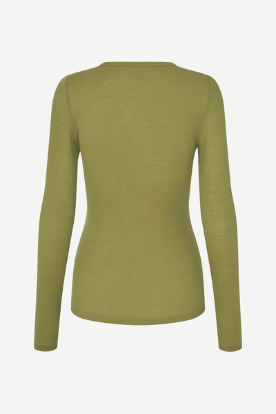 Sadou t-shirt ls 15499 Grey mel. | Samsøe Samsøe®