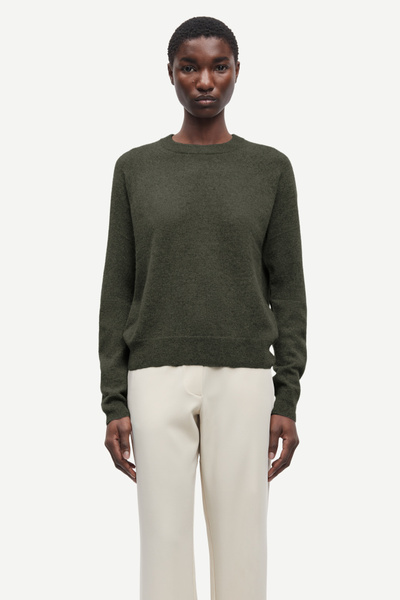 Boston o-neck 6304 Orchid Haze Mel. | Samsøe Samsøe®