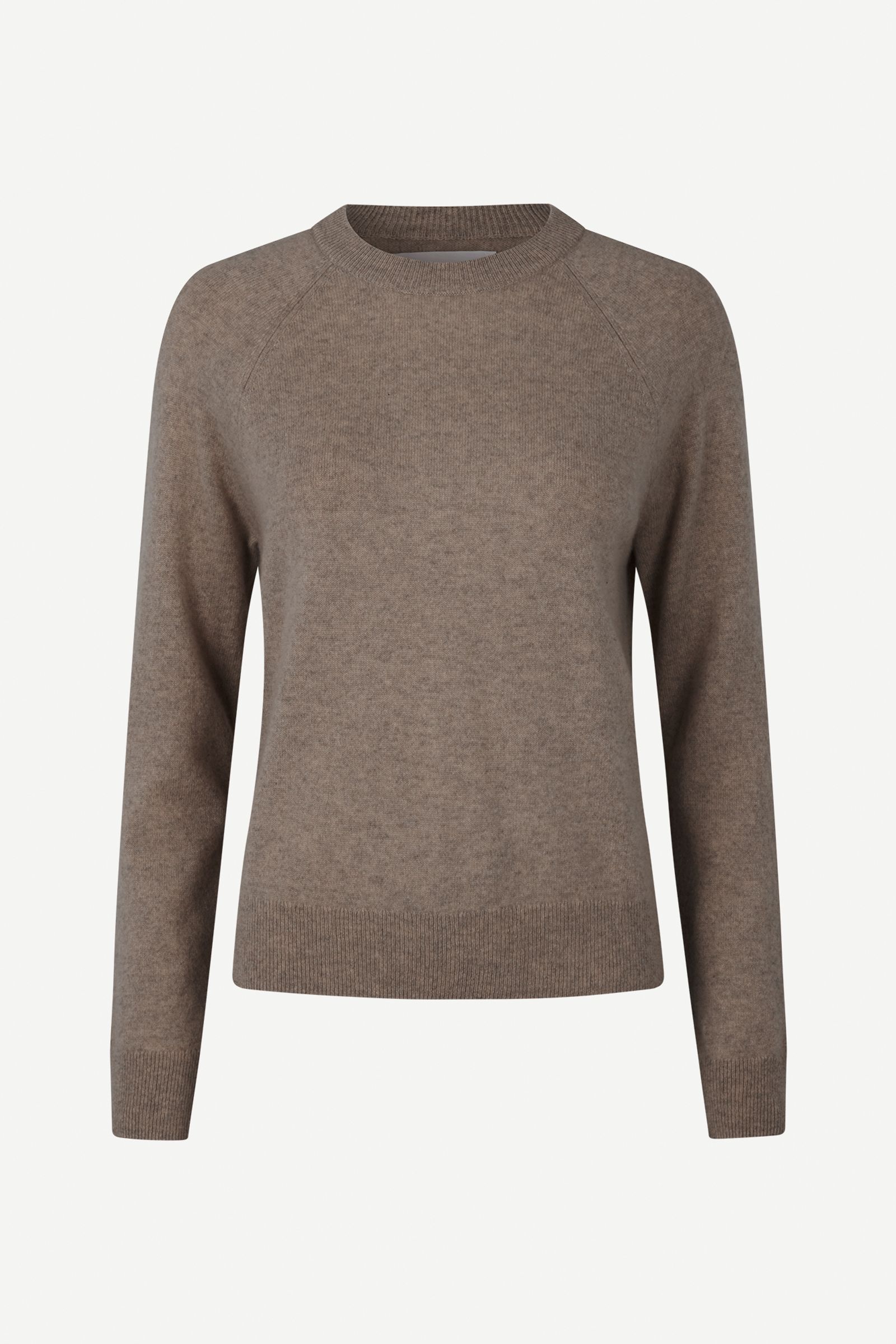 Boston o-neck 6304 GREY BLUE MEL. | Samsøe Samsøe®