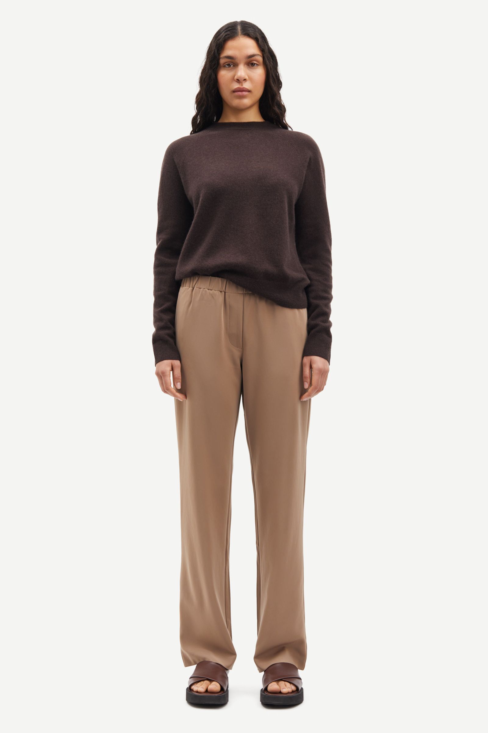 パンツ PAROSH Women Straight Pants D230748 CELEBRITY 006 CAMMELLO B パンツ PAROSH Women Straight Pants D230748 CELEBRITY 006