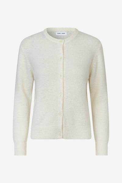 Nor short cardigan 7355 Clear Cream | Samsøe Samsøe®