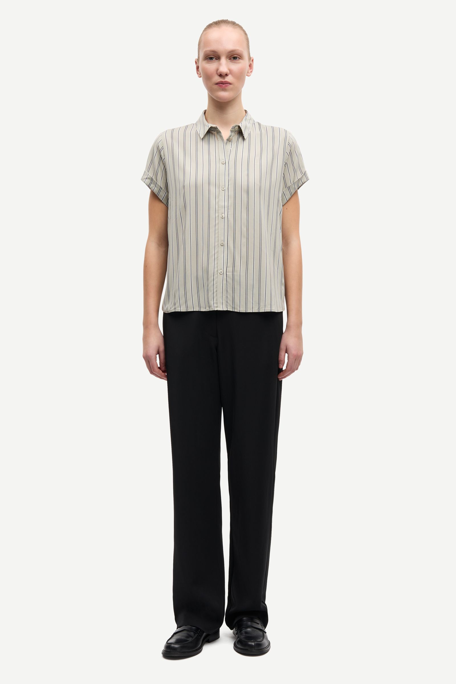 Hoys straight pants 7331 Night Sky | Samsøe Samsøe®