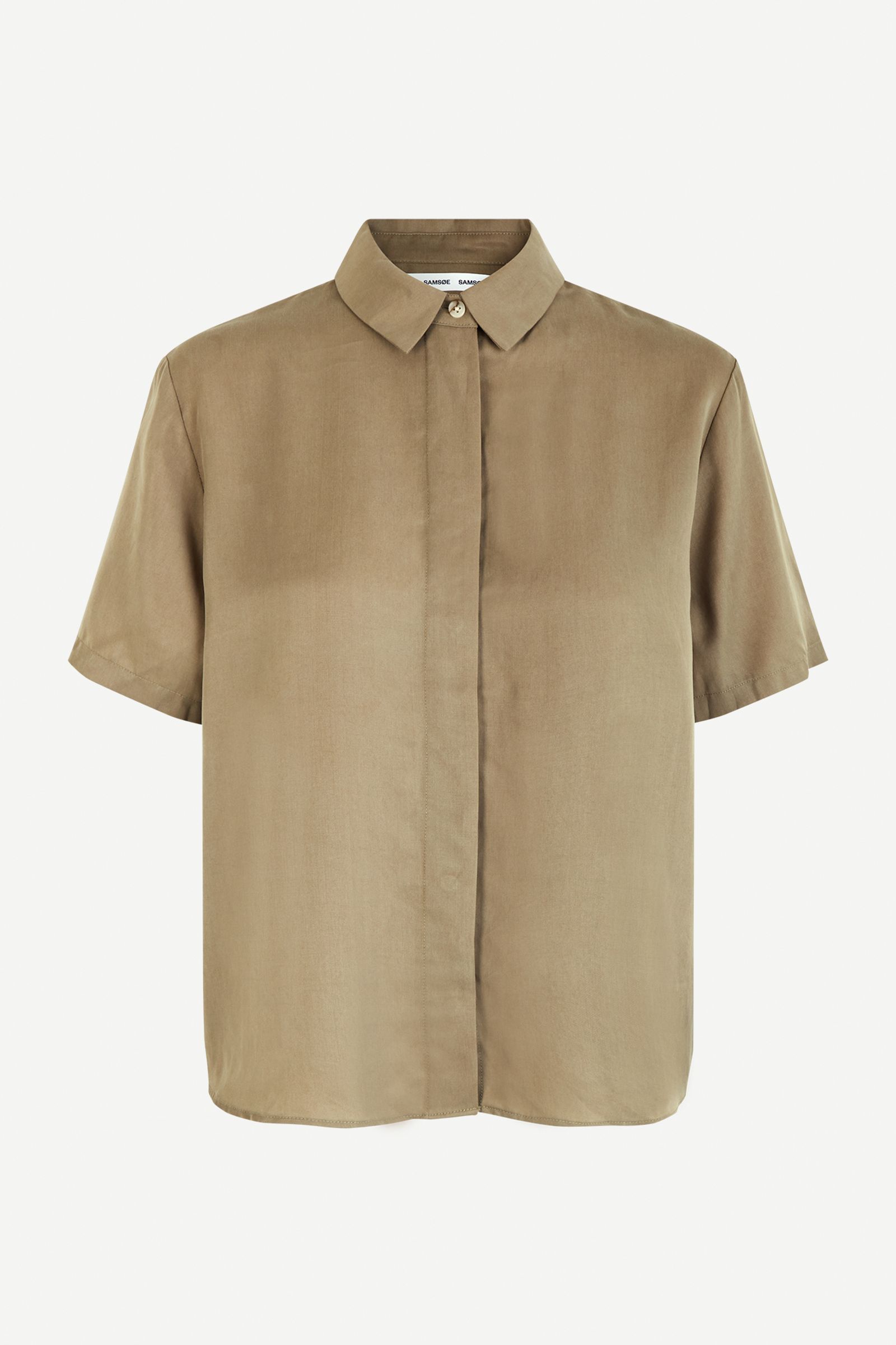 Mina ss shirt 14028 Silver Sage | Samsøe Samsøe®