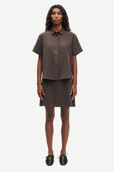 Mina ss shirt 14028 White | Samsøe Samsøe®