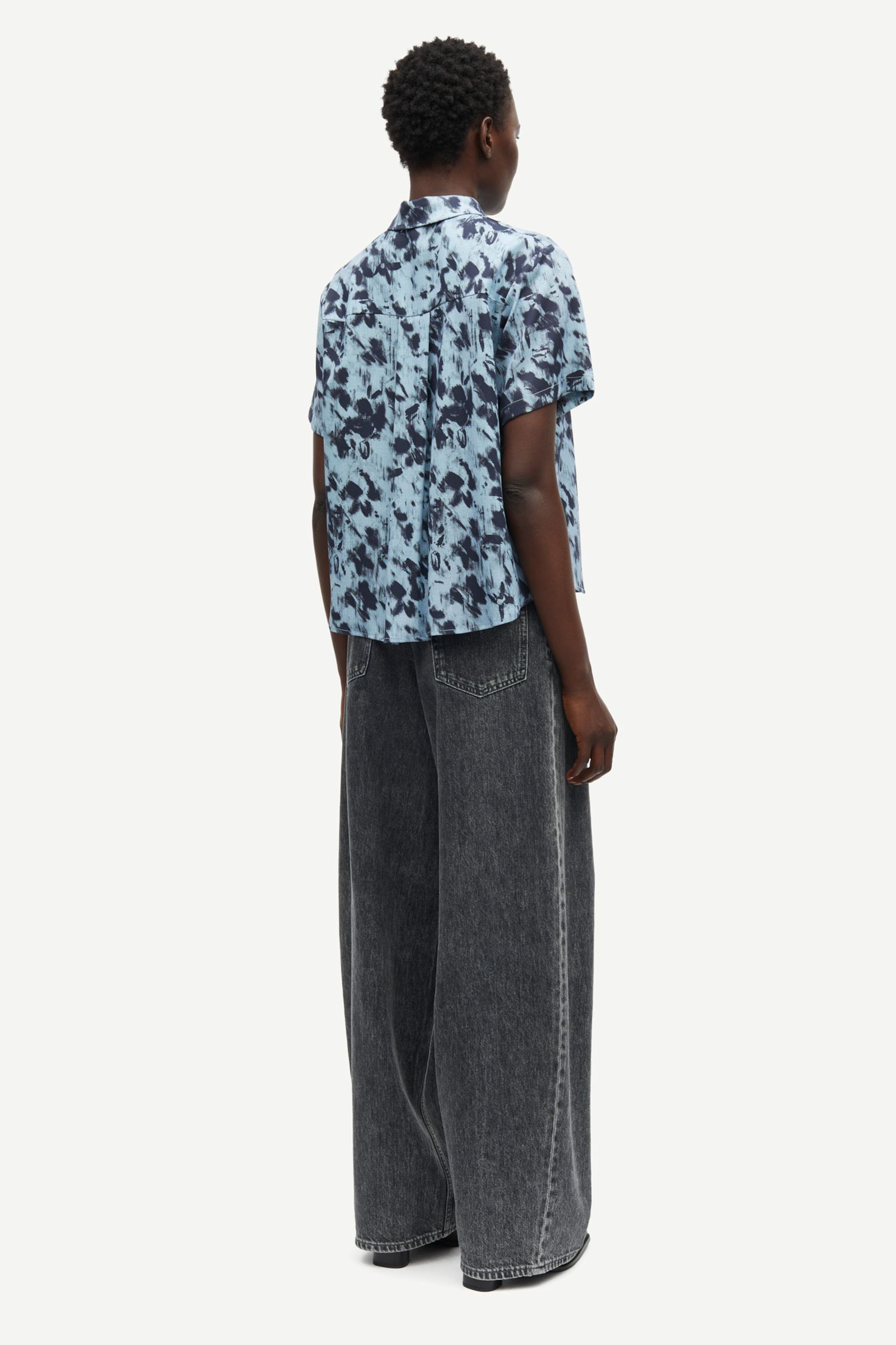 ワンピース Dhal/Henry Smock Shirt OP Dhal/Henry Smock Shirt OP
