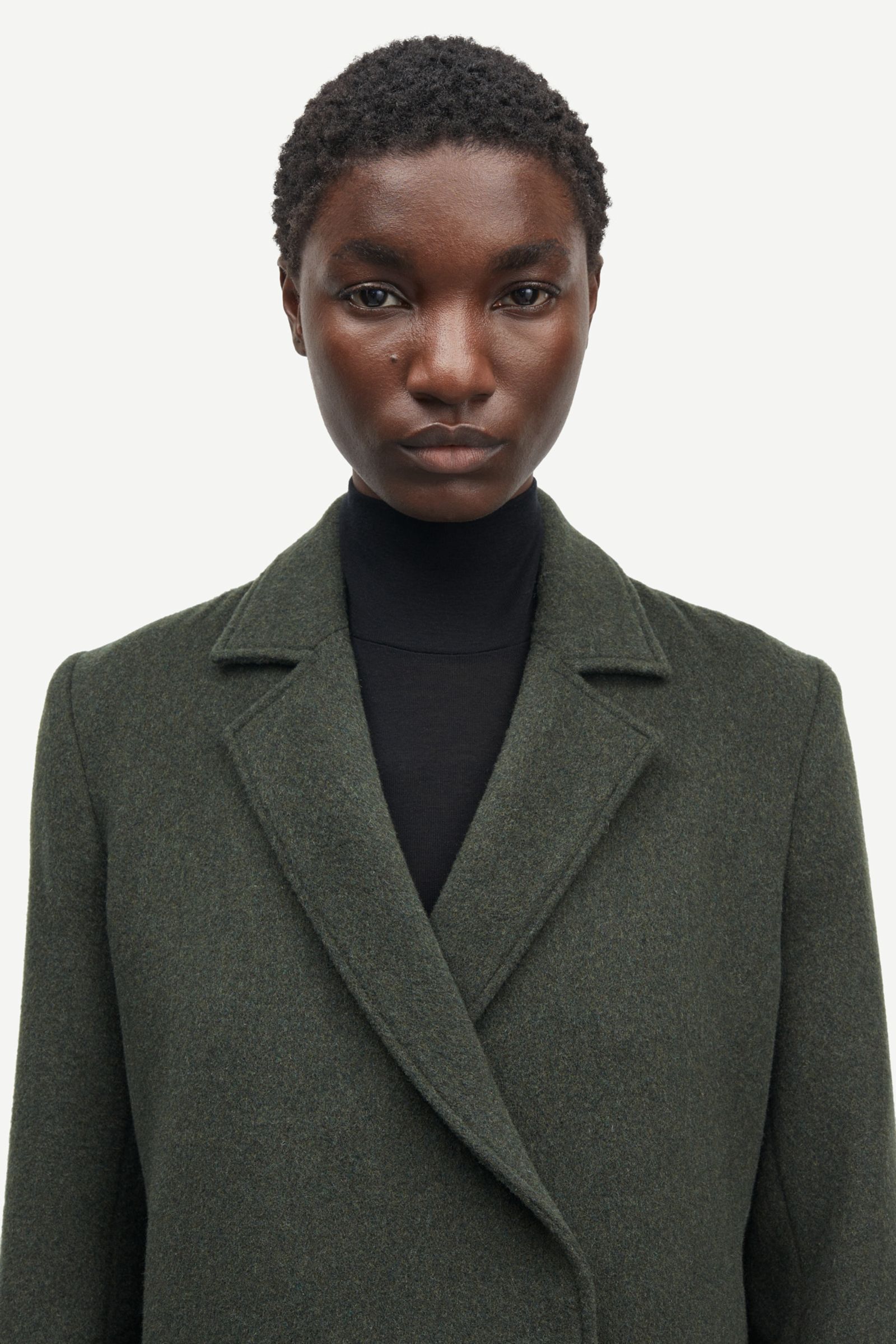 Astrid coat 11104 FOREST NIGHT | Samsøe Samsøe®