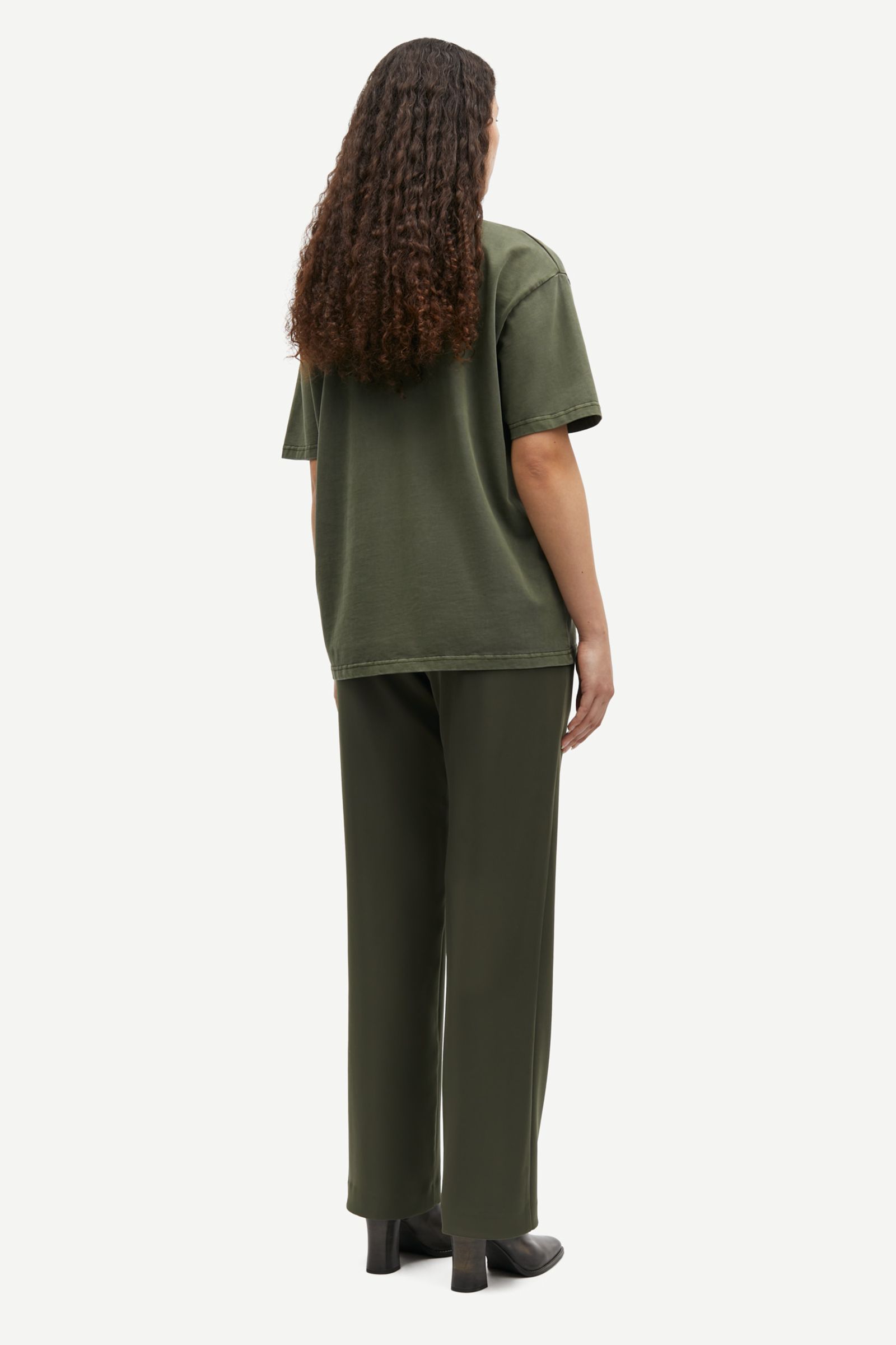 Hoys straight pants 7331 FOREST NIGHT | Samsøe Samsøe®