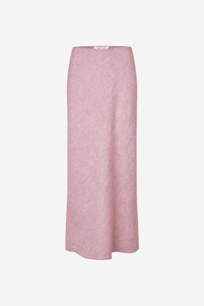 Saagneta long skirt 14329 Orchid Haze Mel. | Samsøe Samsøe®