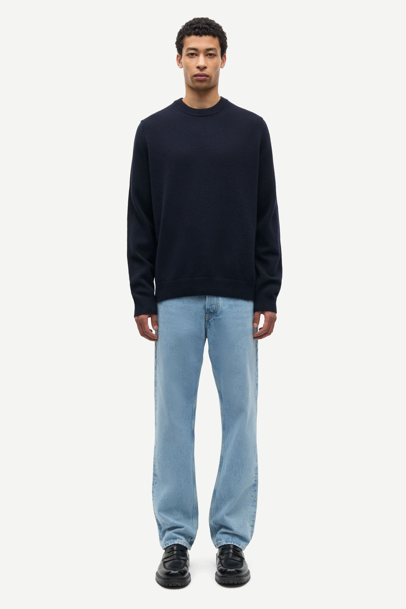Isak Knit Sweater 15010 Salute | Samsøe Samsøe®