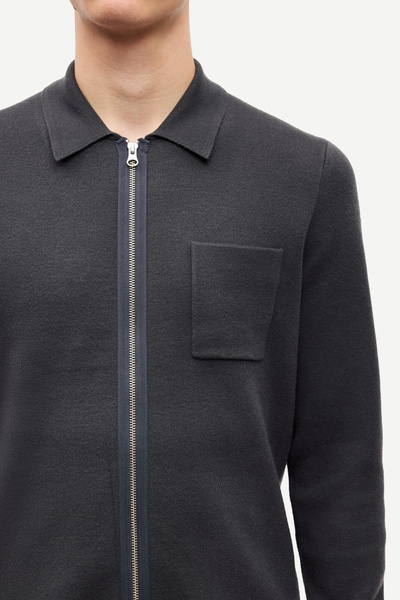 Guna X zip 10490 Black Oyster | Samsøe Samsøe®