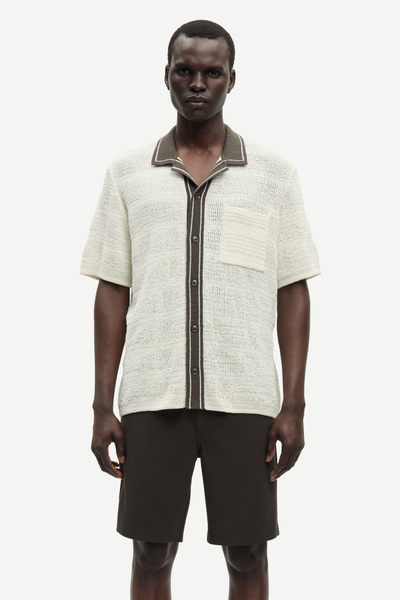 Saavan JX shirt 14329 Black Olive St. | Samsøe Samsøe®
