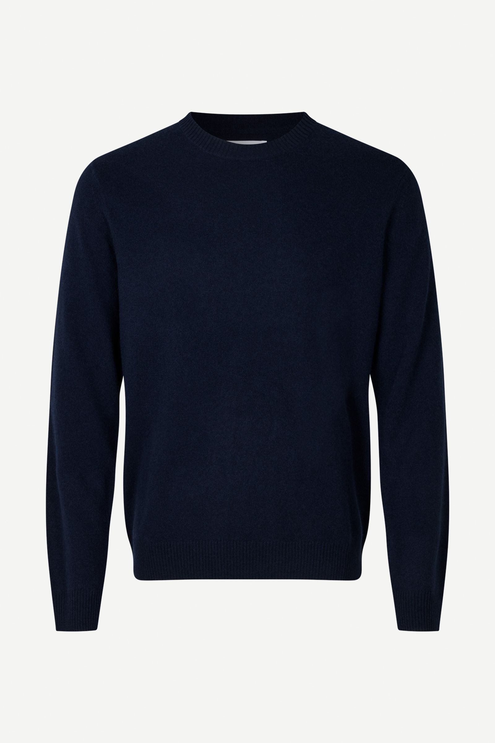 YOKE ROTHKO BORDER CREW NECK DUSTY NAVY