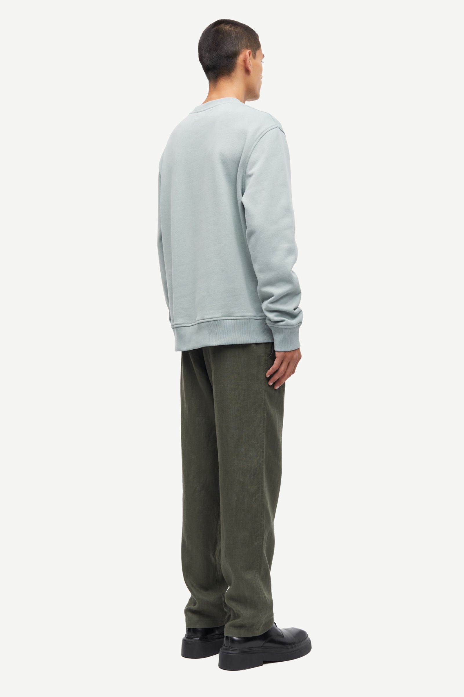 L'Appartement【GOOD GRIEF!】 HENLEY NECK Gymshark Lightweight Slub Textured 3/4 Henley - Oat White