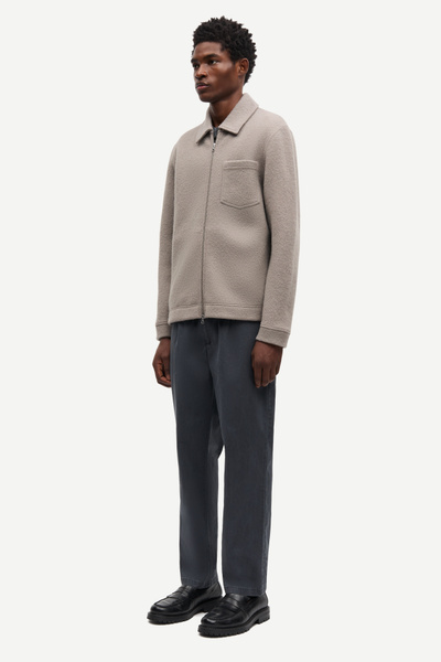 Hannes full zip 14612 Turkish Coffee | Samsøe Samsøe®
