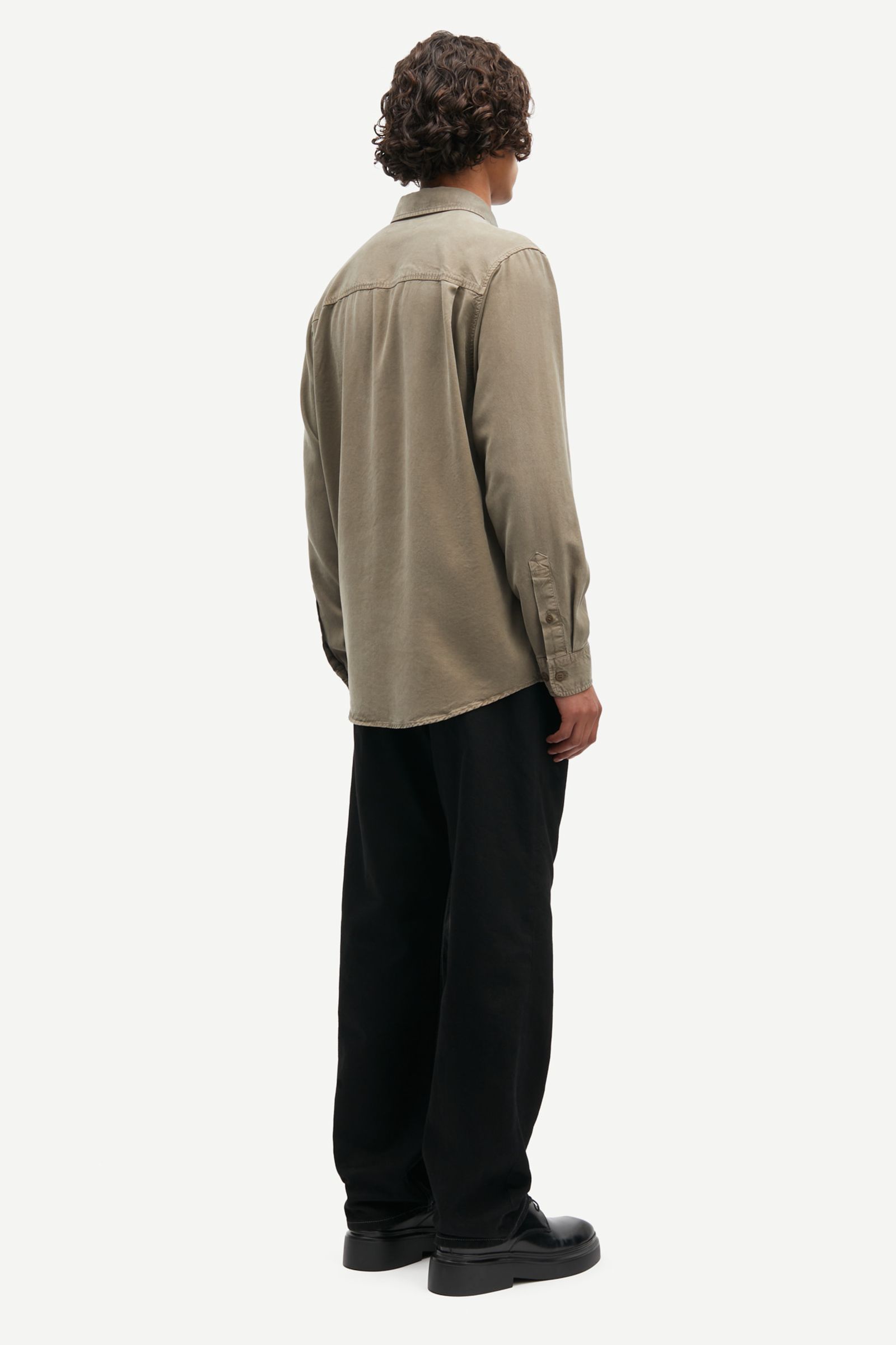 Plage - 【plage 2020AW】Point Collar シャツ 15288_M23400019-180513TCX-03-
