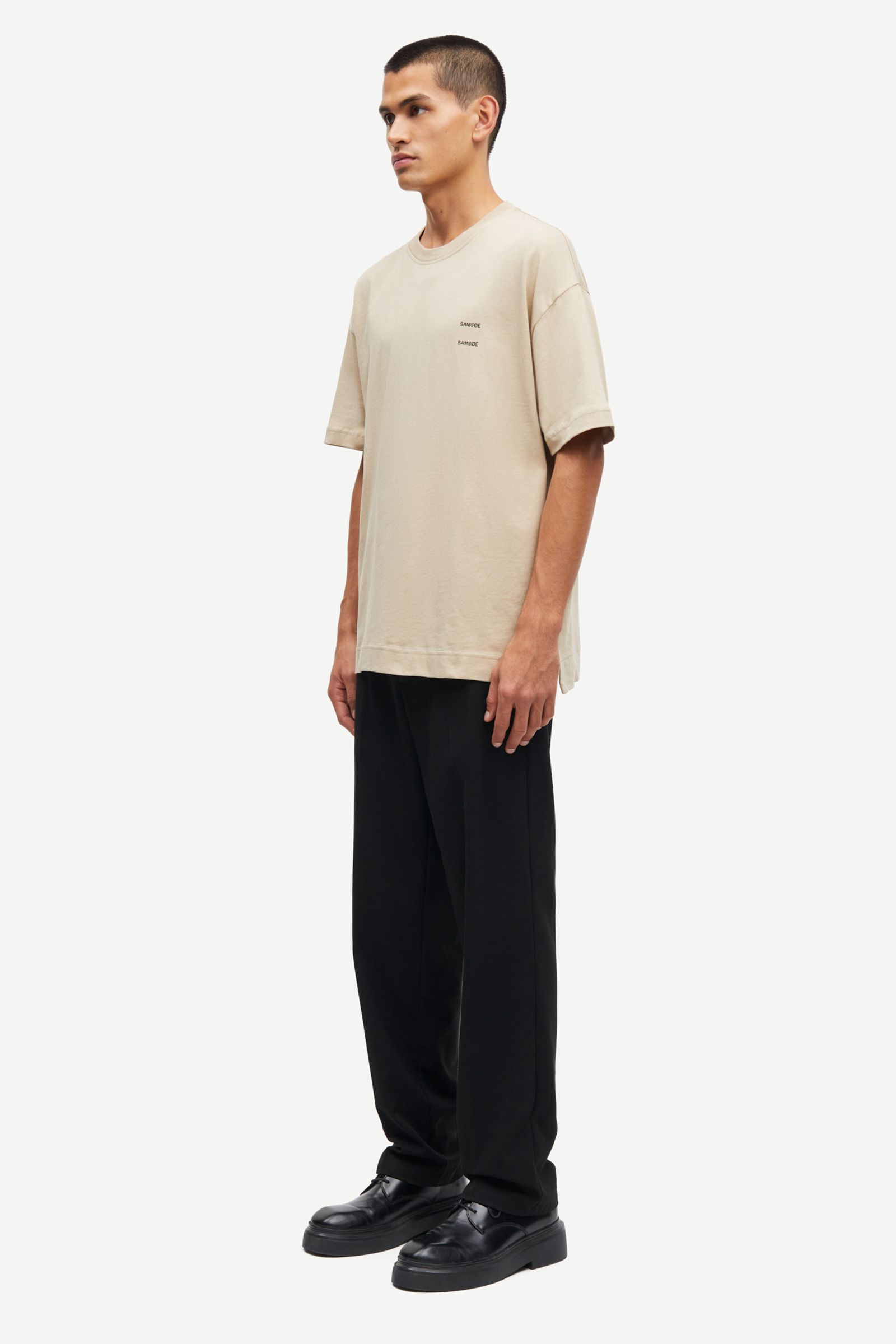 『SAMSOE SAMSOE』SAJUNO TROUSERS パンツ SAMSOE SAMSOE Salix wide-leg Trousers | Pink | FARFETCH