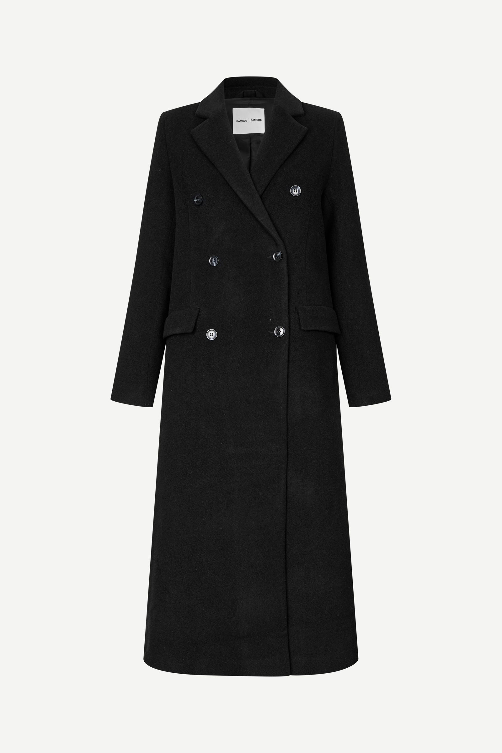 Falcon coat 11104 Black | Samsøe Samsøe®
