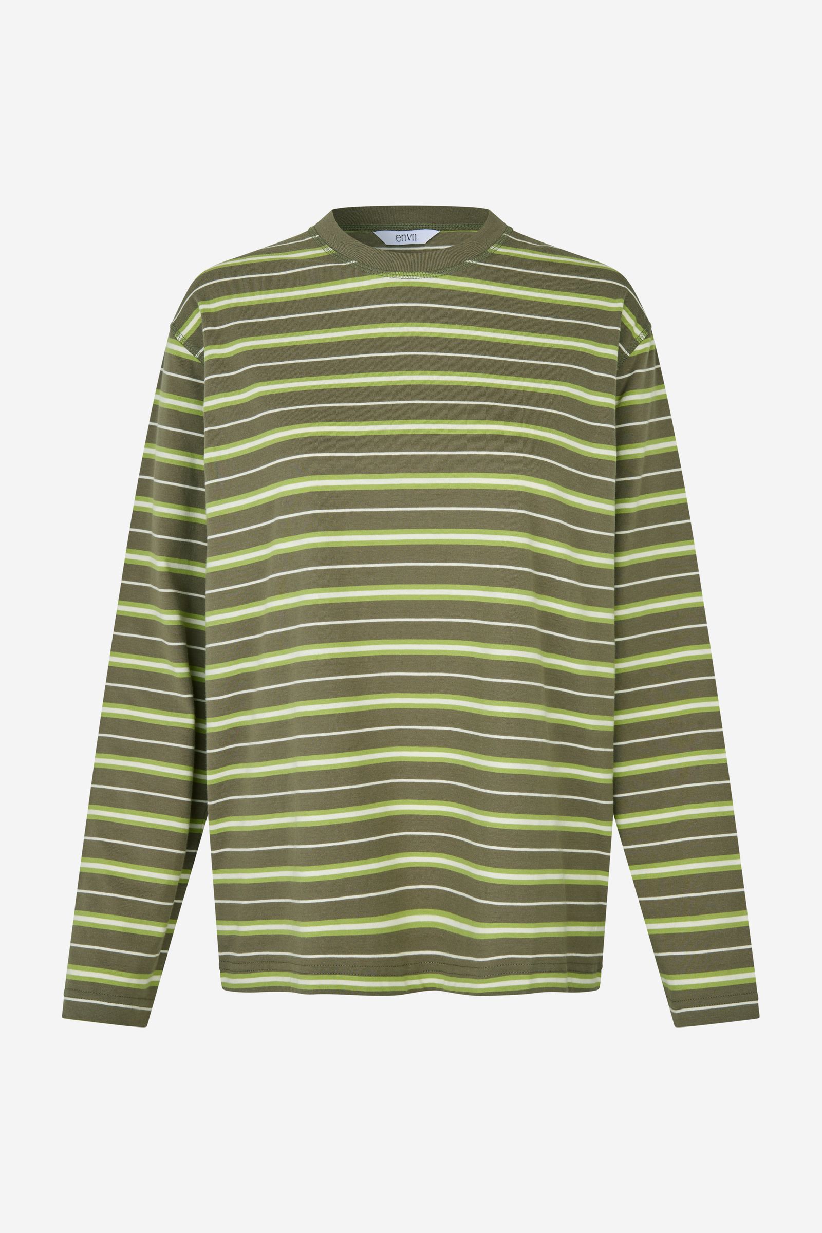 ENKULLA LS STRIPE 5310 Smokey Fern Stripe | Envii®