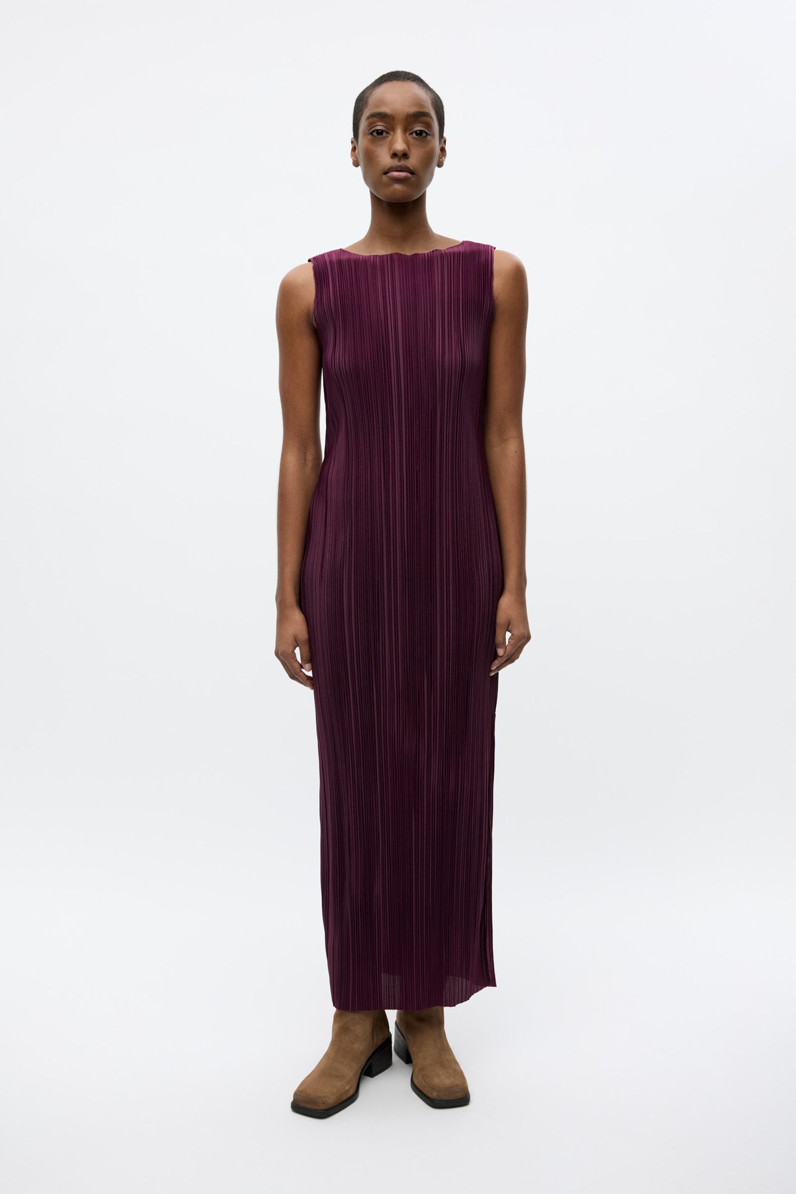 お値下げ 美品◯ENFOLD VOLUME SLEEVELESS DRESS 17143_E24100085-191718TCX-1-