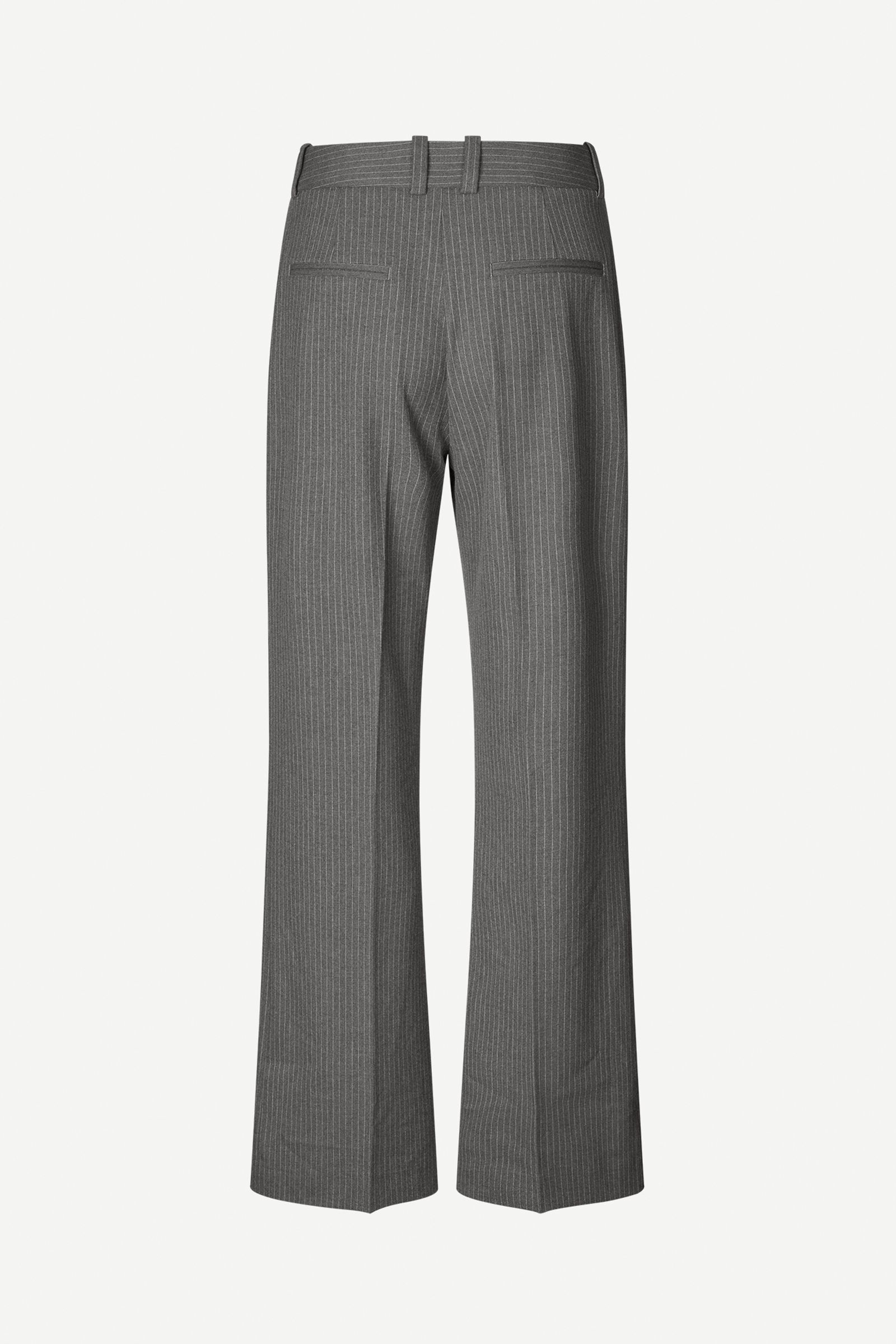 Salot trousers 15496 Dark Gull Gray Pinstripe | Samsøe Samsøe®