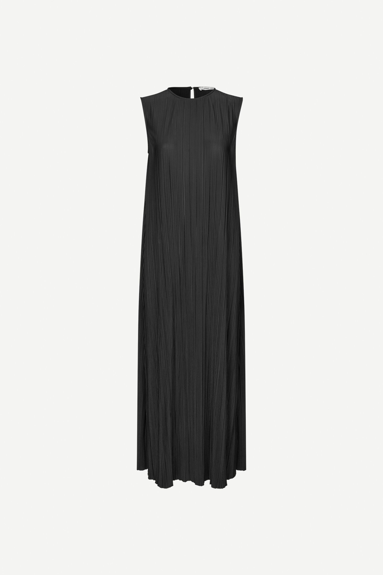 オールインワン・サロペット Aspesi Pleated Black Long Dress オールインワン・サロペット Aspesi Pleated Black Long Dress