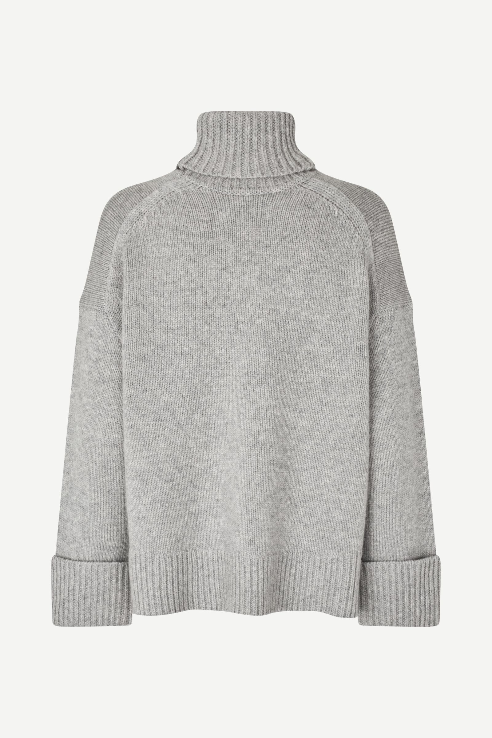 Sakeiku turtleneck 11250 Grey mel. | Samsøe Samsøe®