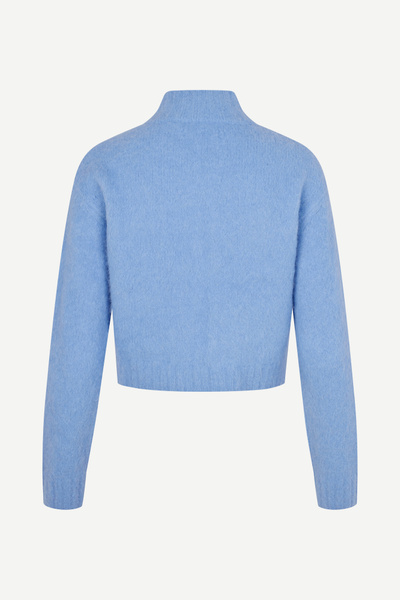 Sajeanne cardigan 15425 Light Grey Mel. | Samsøe Samsøe®