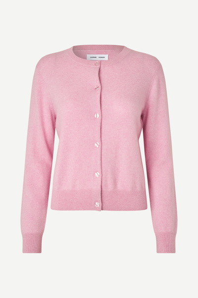 Saboston cardigan 6304 Orchid Haze Mel. | Samsøe Samsøe®
