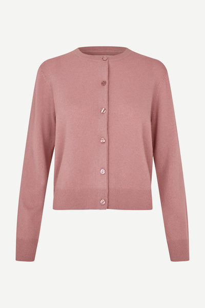 Saboston Cardigan 6304 Grey mel. | Samsøe Samsøe®