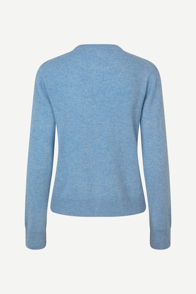 Saboston Cardigan 6304 Grey mel. | Samsøe Samsøe®