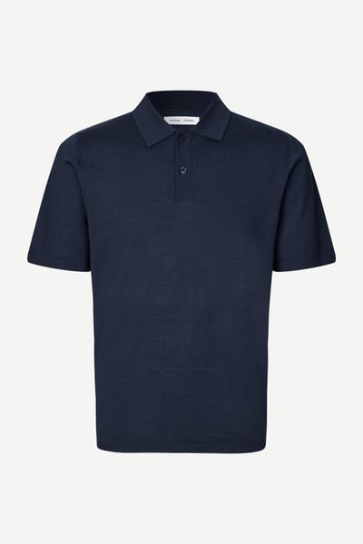 Sarowan knit polo 15477 Salute | Samsøe Samsøe®