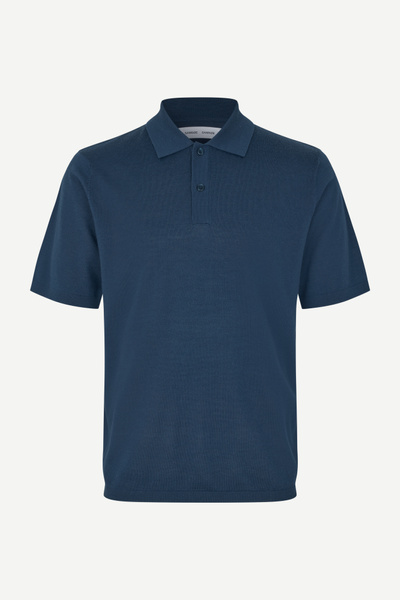 Sarowan knit polo 15477 Salute | Samsøe Samsøe®