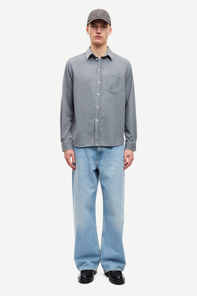 Saryan P shirt 15248 Light Chambray | Samsøe Samsøe®