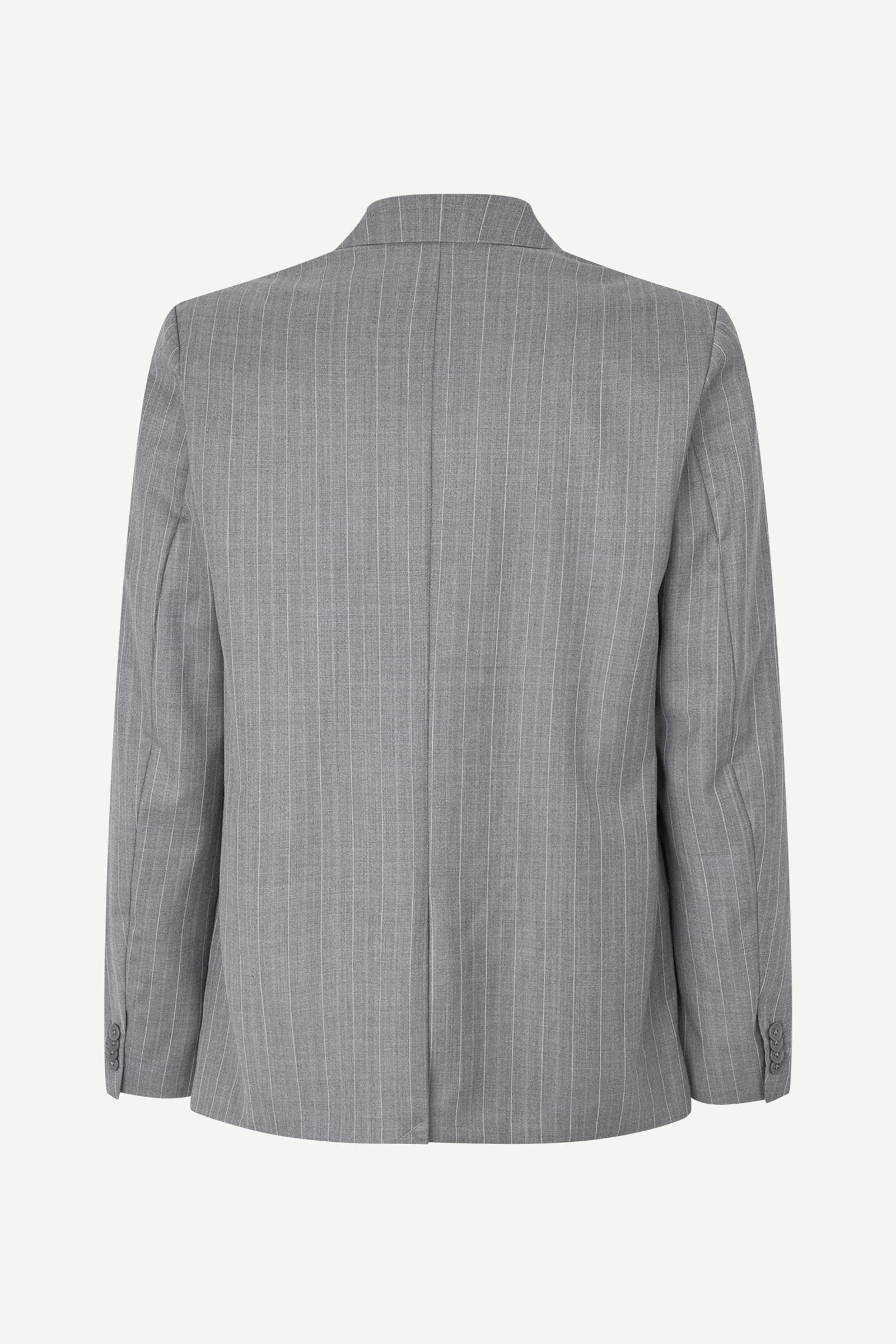 Sacho blazer jacket 15438 Grey pinstripe | Samsøe Samsøe®