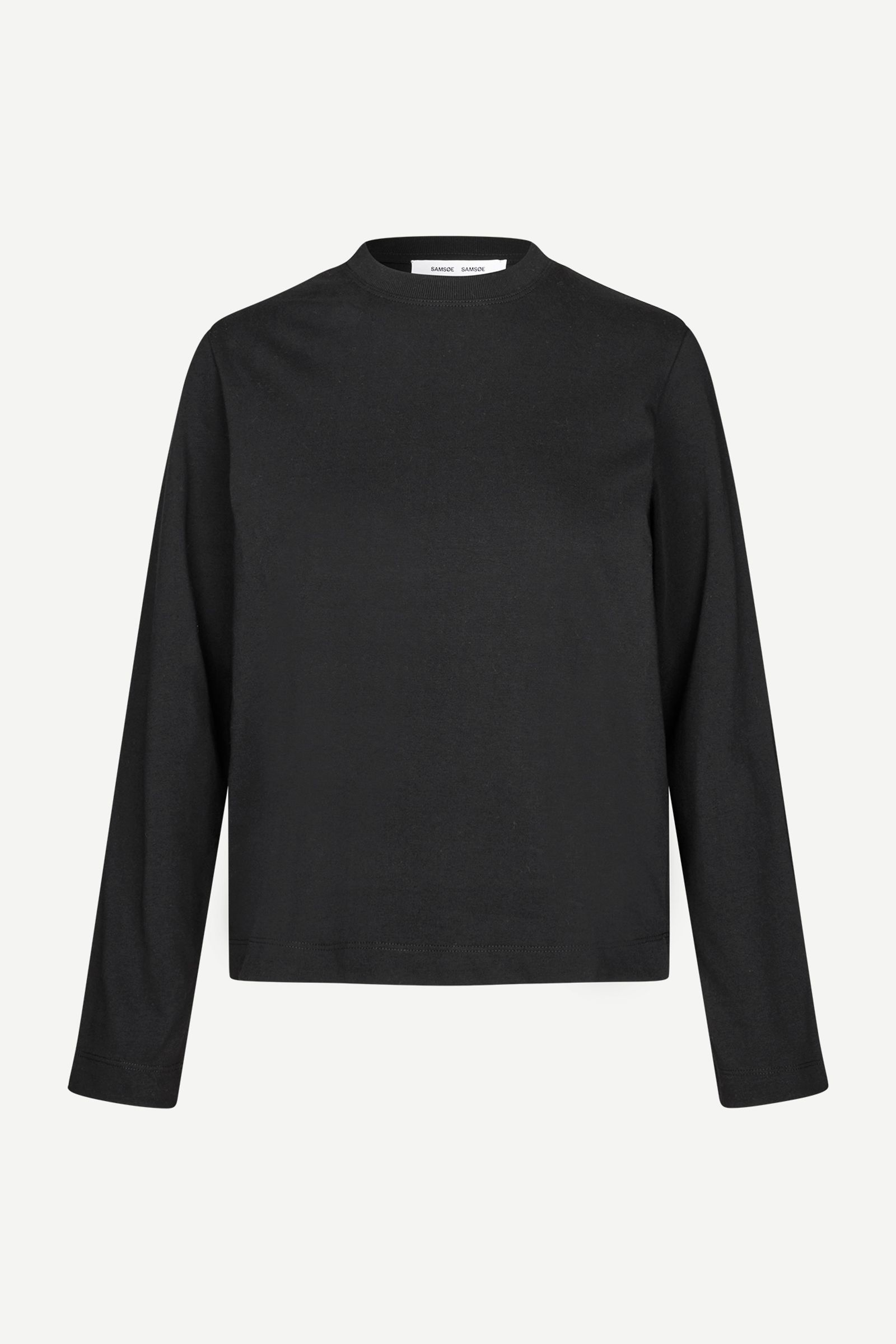 サムソサムソ(SAMSOE SAMSOE) 長袖カットソー Sacamino ls t-shirt 6024 Black | Samsøe Samsøe®