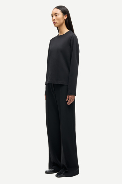 Sacamino ls t-shirt 6024 Black | Samsøe Samsøe®
