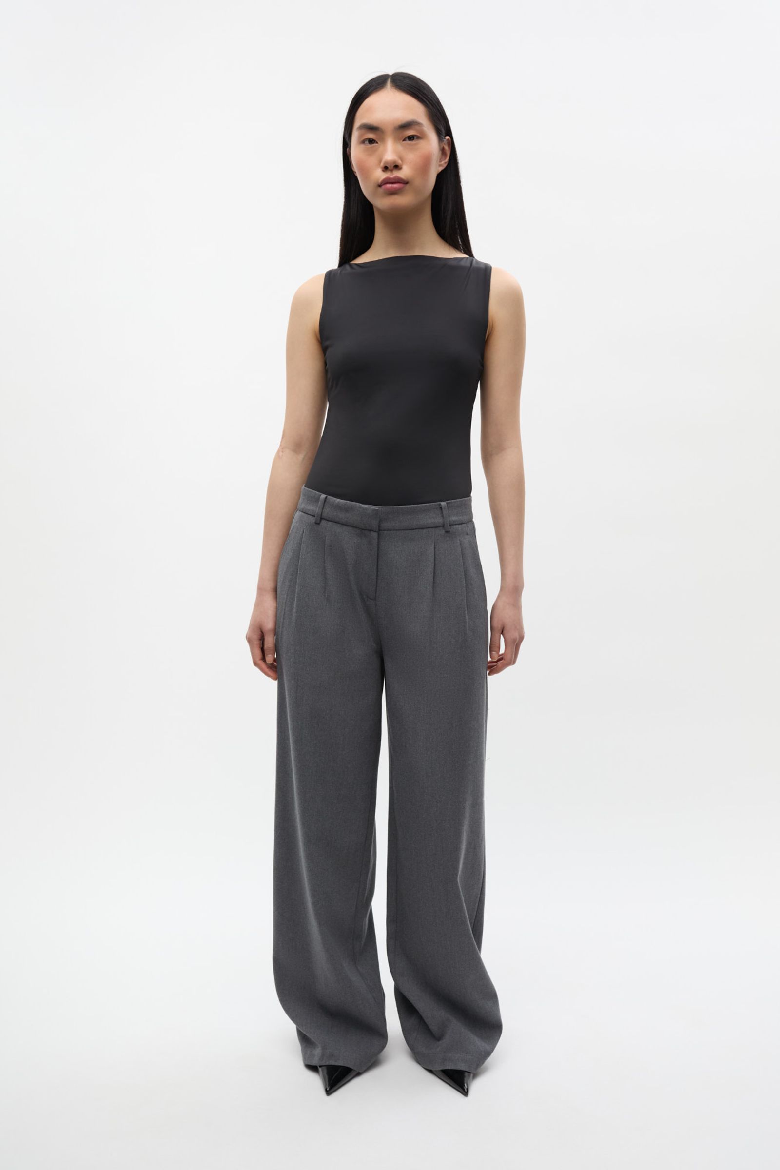 ENDORE PANTS 7092 Mid Grey Mel | Envii®