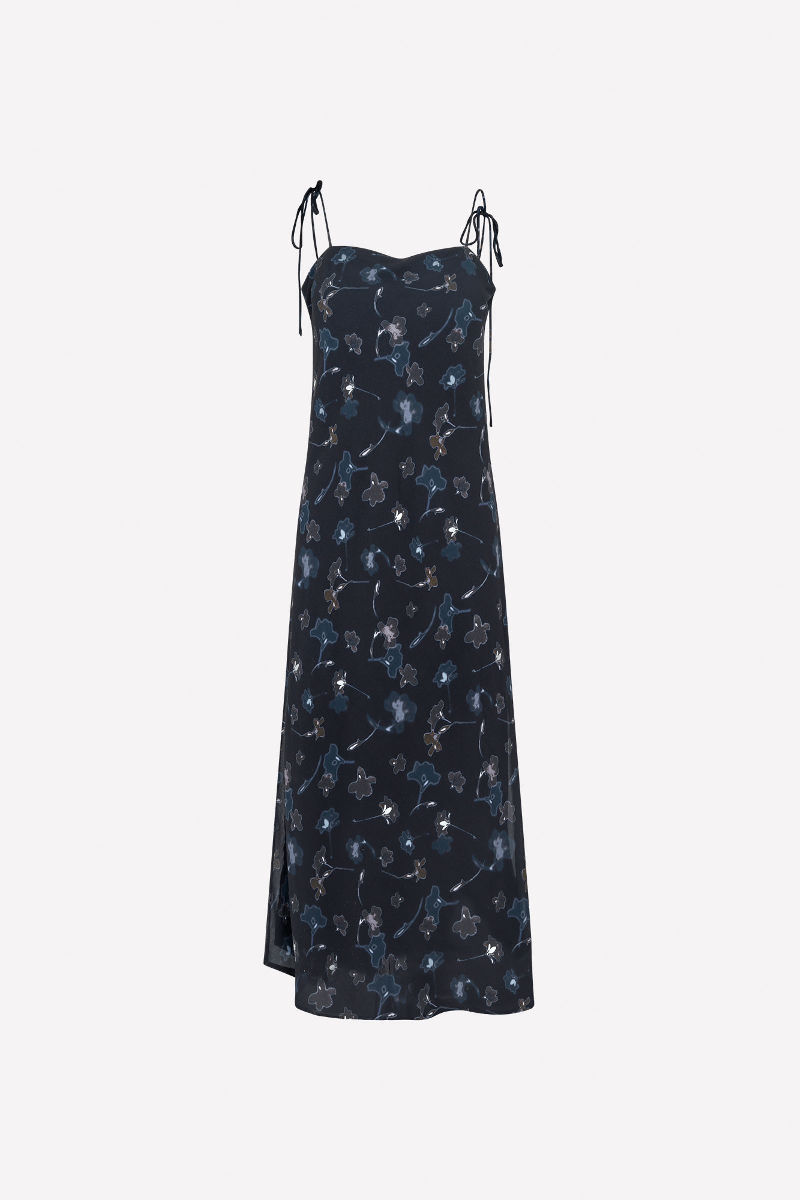 【EEUN】Cloud Bloom Dress Bloom With A View Floral Ruffle Midi Dress | Windsor