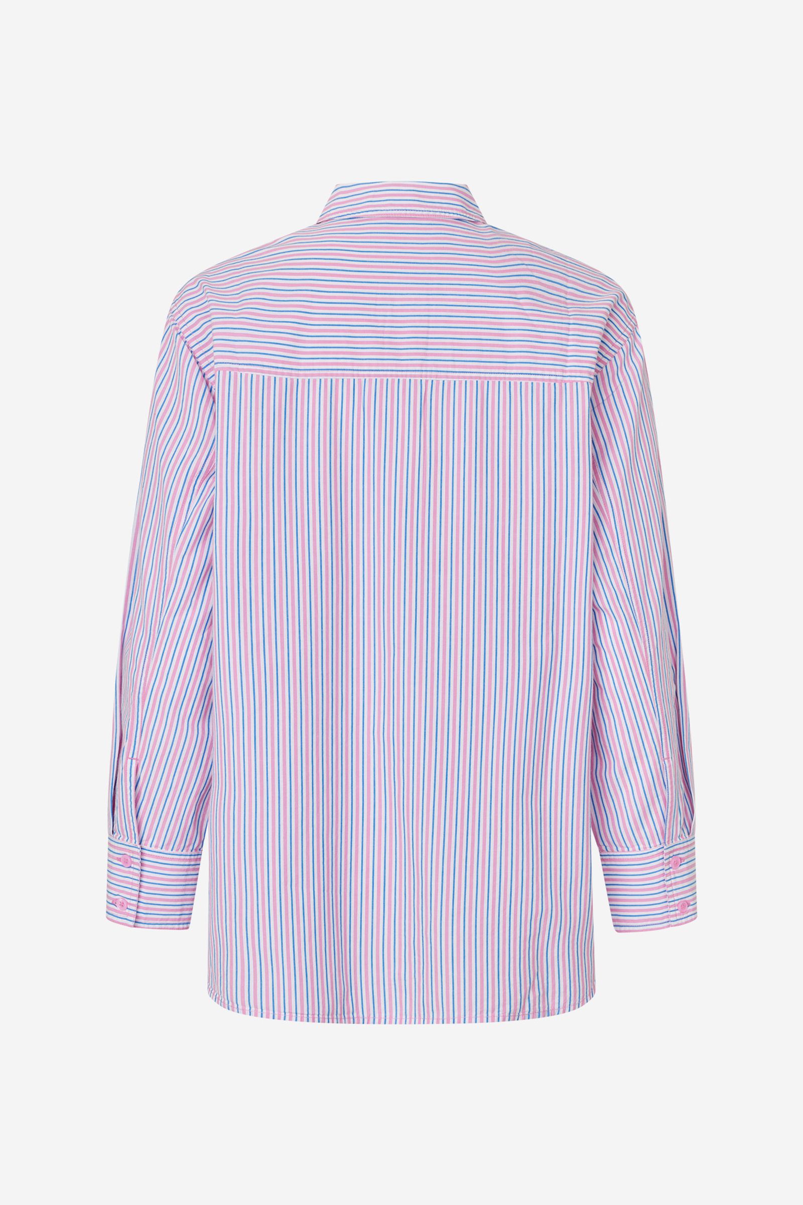 ENWEBSTER LS SHIRT ST EXL 7119 Fuchsia/Blue | Envii®
