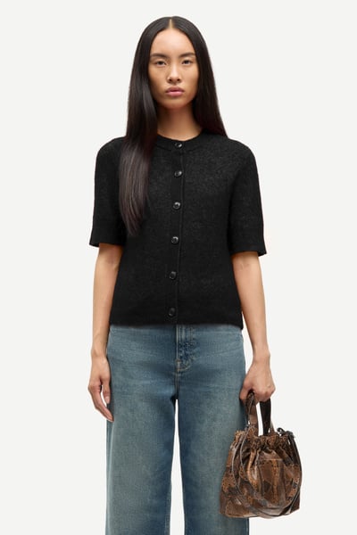 Sanoura ss cardigan 15556 Orchid Wide St. | Samsøe Samsøe®