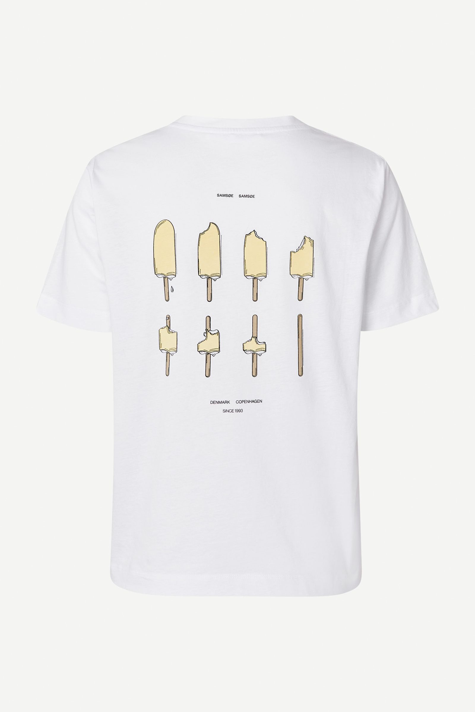 SAMSOE & SAMSOE アイスクリームTシャツ Sacamino ss t-shirt 15276 Eight Ice Flan | Samsøe Samsøe®