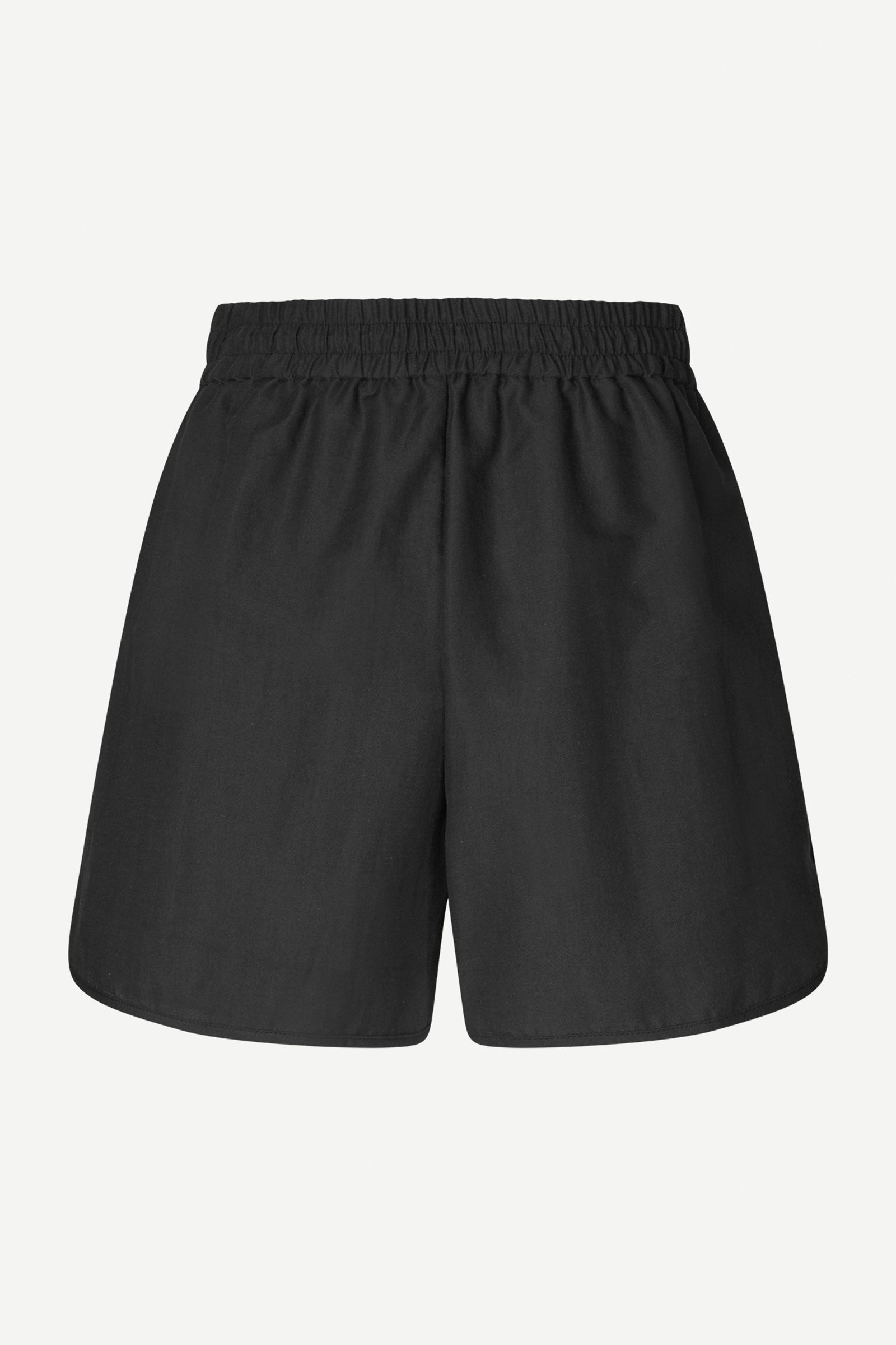 パンツ theredthread S gather knit shorts black THEREDTHREAD】S gather knit shorts