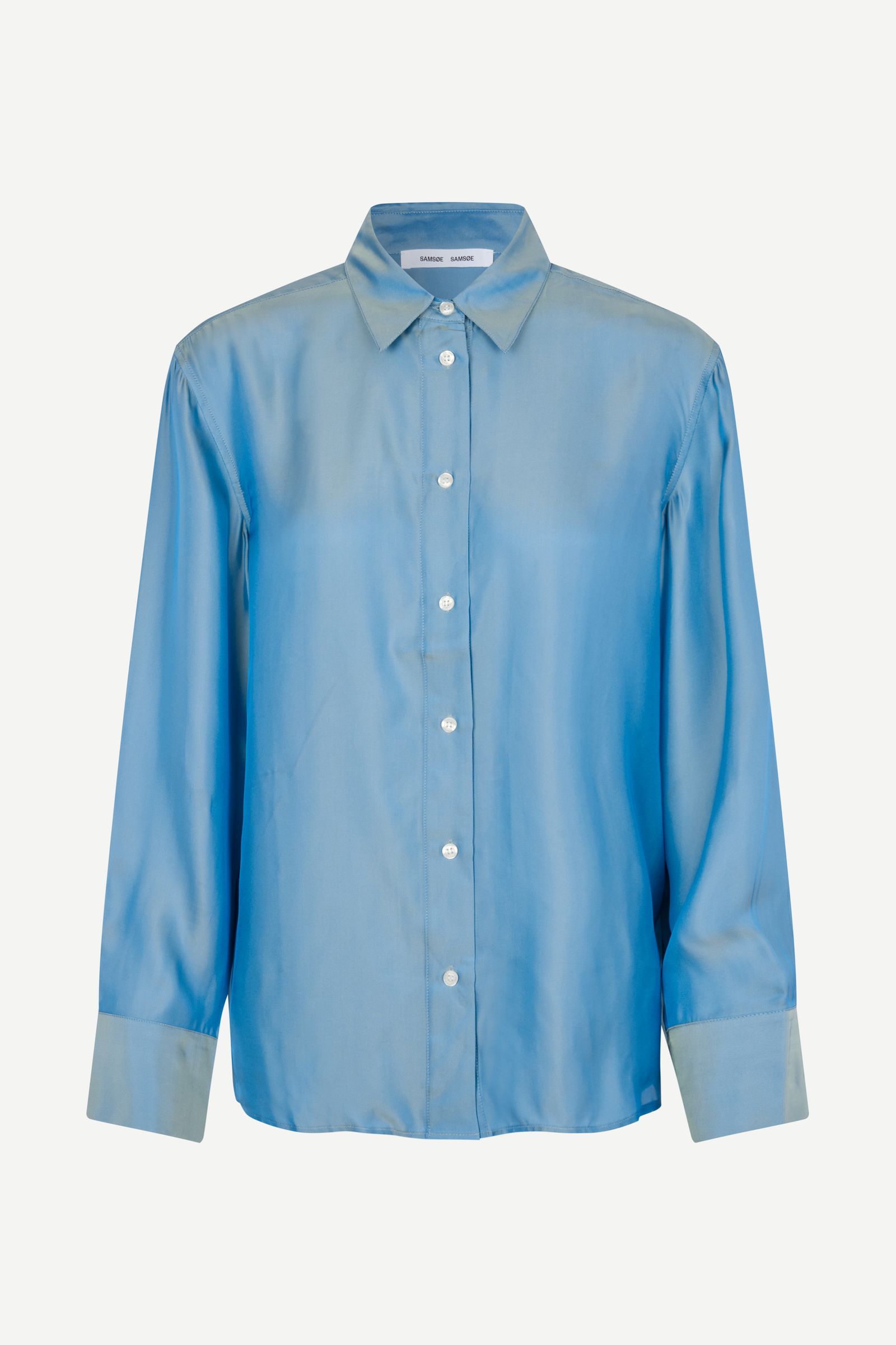 売れ筋商品|||サムス サムス シャツ レディース トップス SANOT SHIRT - Button-down blouse - blue jasper 20368_F25200092-184033TCX-05-