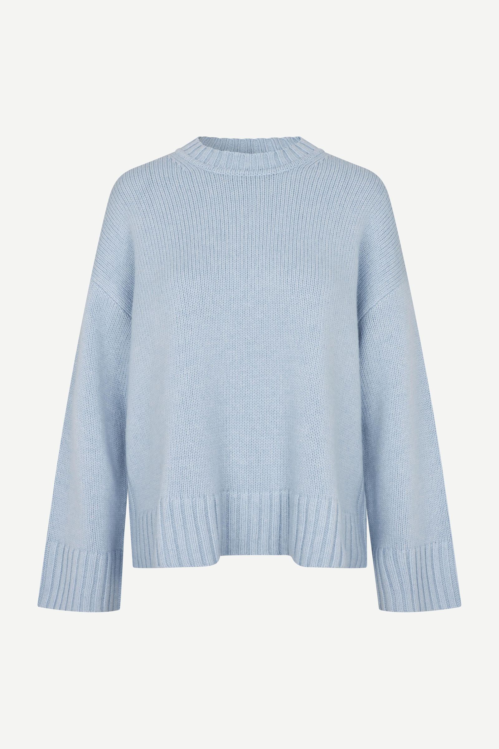 Sakeiku sweater 11250 Cashmere Blue | Samsøe Samsøe®