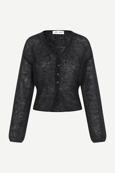 Sapoppie cardigan 15733 Della Robbia Blue | Samsøe Samsøe®