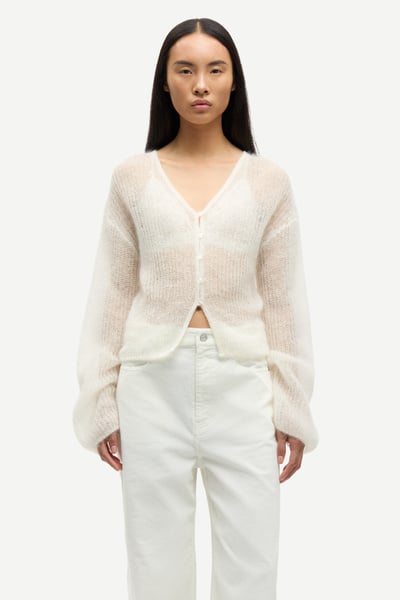Sapoppie cardigan 15733 Della Robbia Blue | Samsøe Samsøe®