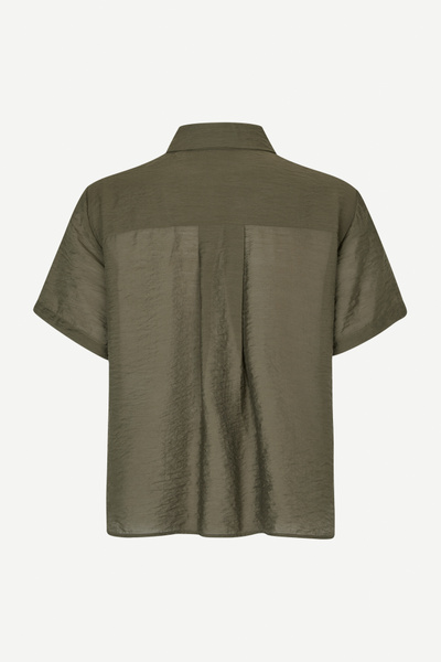 Saminna SS shirt 15754 Stones Aluminum | Samsøe Samsøe®